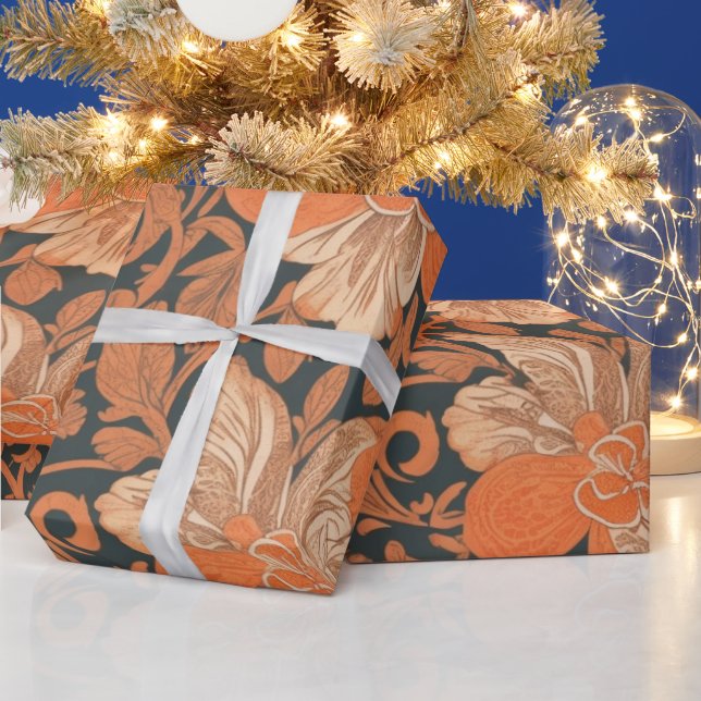 Hawaiian print Ohai Alii v2 pattern Wrapping Paper (Holidays)