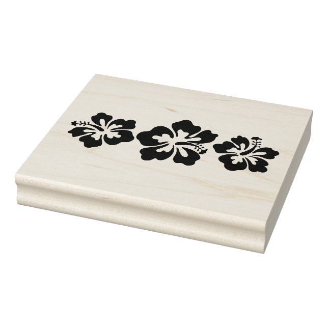 Hawaiian Print Rubber Stamp (Stamp)
