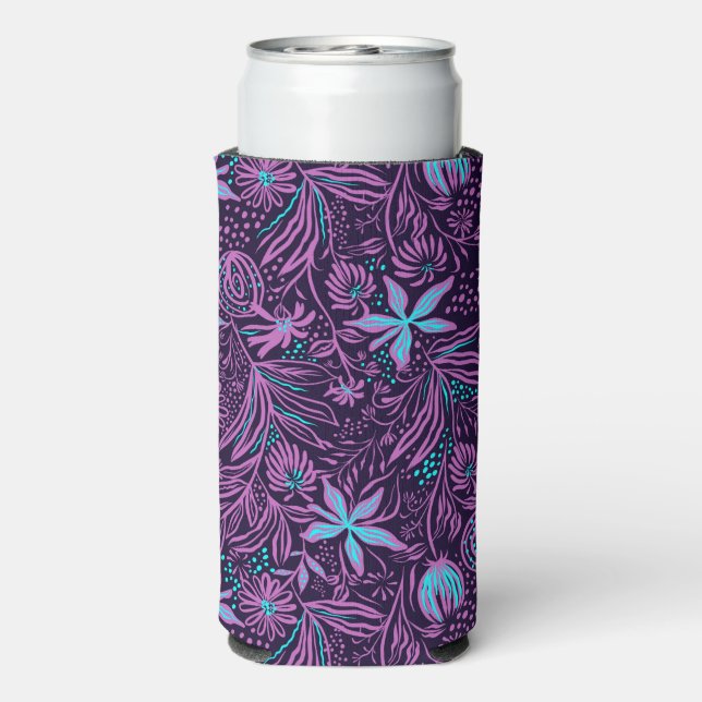Hawaiian Print Seltzer Can Cooler (Seltzer Back)