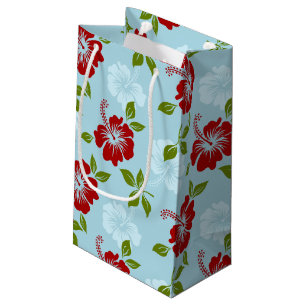 Hawaiian Print Small Gift Bag