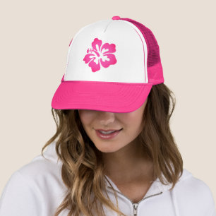 Hawaiian Print Trucker Hat