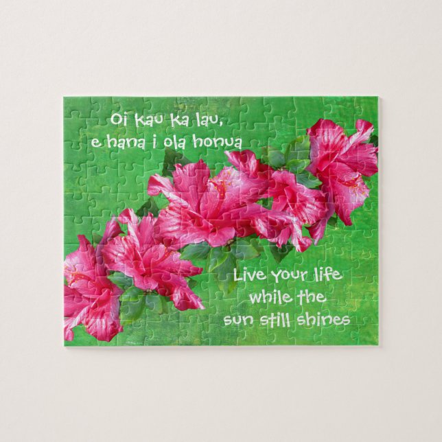 Hawaiian Proverb Puzzle (Horizontal)