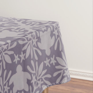 Hawaiian Quilt Honu ( sea turtle ) Tablecloth