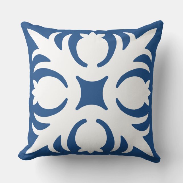 HAWAIIAN QUILT PILLOW- pineapple Cushion (Front)