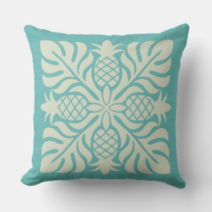 Hawaiian Quilt Pineapple Cushion