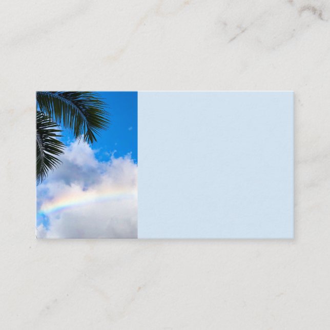 Hawaiian Rainbow Business Card (Front)