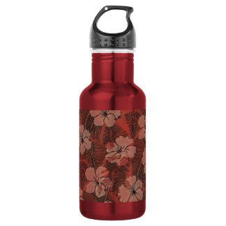 Hawaiian Red pattern Liberty Bottle