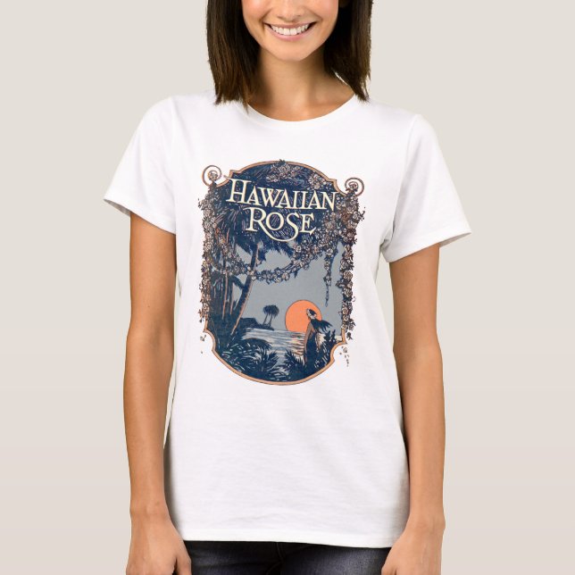 Hawaiian Rose Ladies Spaghetti Top (Front)