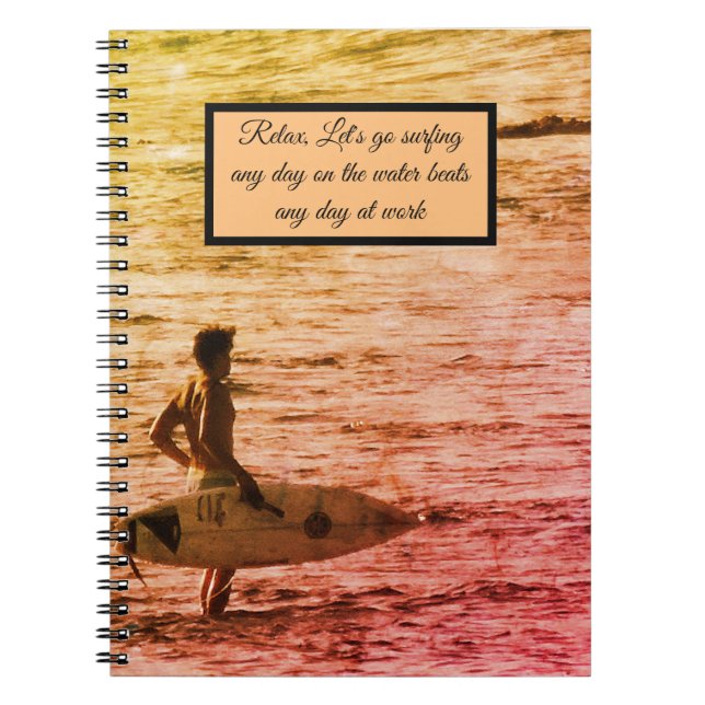 Hawaiian scenes notebook (Front)