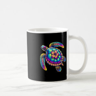 Hawaiian Sea Turtle Colorful Hawaii Vacation Coffee Mug