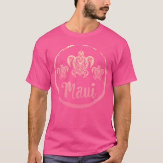 Hawaiian Sea Turtle Maui Sea Turtles Hawaiian Scub T-Shirt