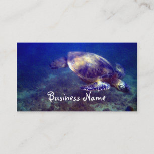 Hawaiian sea turtles business card