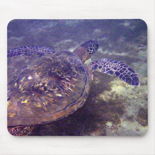 Hawaiian sea turtles mouse pad (Front)