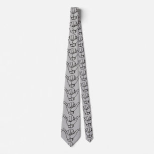 Hawaiian Shaka Brah Wave Thunder_Cove Tie