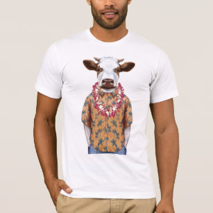 Hawaiian Shirt Cow