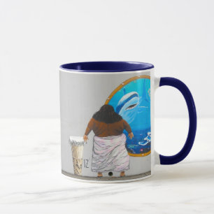Hawaiian Street Art Israel Mural Mug