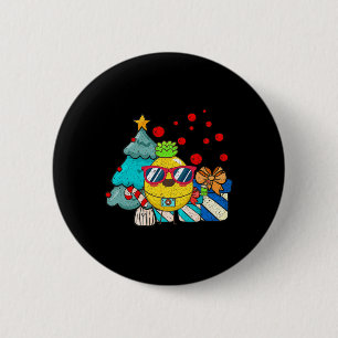 Hawaiian Summer Sungles Pineapple Funny Christmas 6 Cm Round Badge