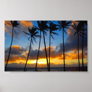 Hawaiian Sunrise Poster
