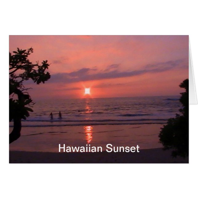 Hawaiian Sunset (Front Horizontal)