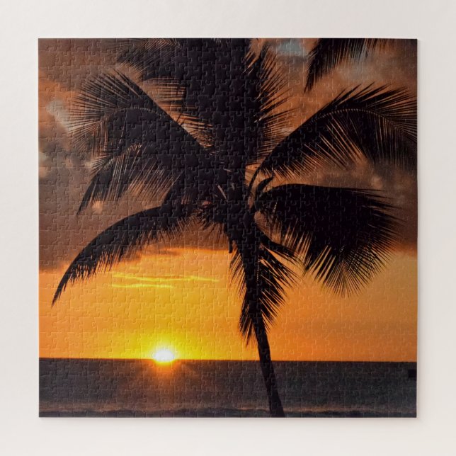 Hawaiian Sunset - 20x20 - 676 pc Jigsaw Puzzle (Vertical)