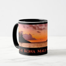 Hawaiian Sunset Coffee Mug - Kona Kauai Maui O'ahu