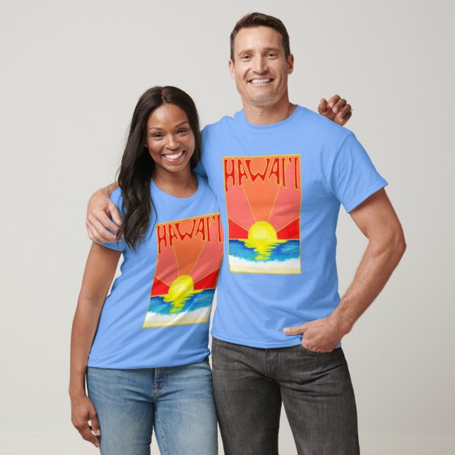Hawaiian sunset from Kona T-Shirt (Unisex)