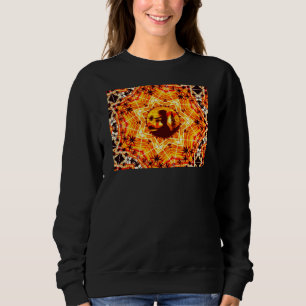 Hawaiian Sunset Hula Palms  Sweatshirt