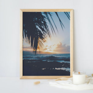Hawaiian Sunset Photography Print 
