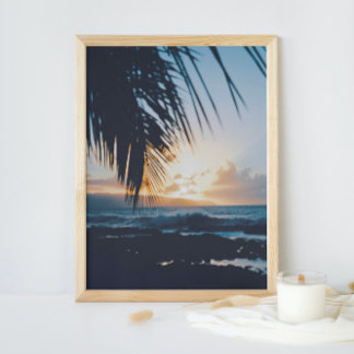 Hawaiian Sunset Photography Print 