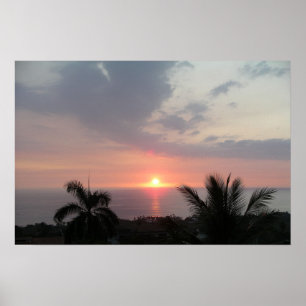 Hawaiian Sunset Print