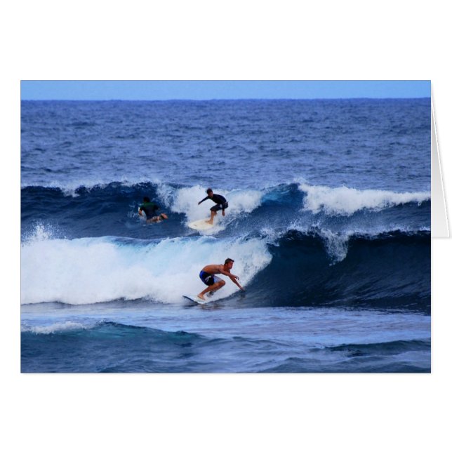 Hawaiian Surfers (Front Horizontal)