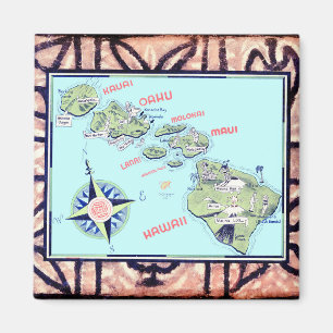 Hawaiian Tapa Magnet