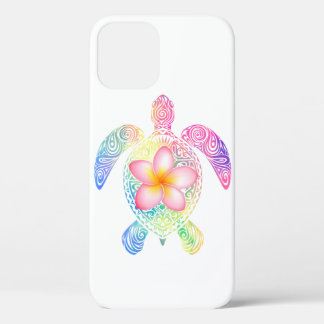 Hawaiian Tie Dye Sea Turtle T-shirt iPhone 12 Pro Case