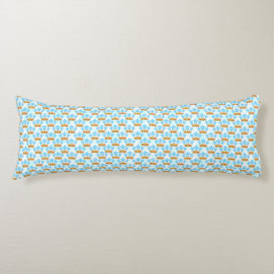 Hawaiian Tribal Sea Turtles Body Cushion