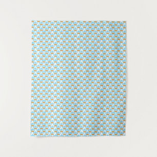 Hawaiian Tribal Sea Turtles Tapestry