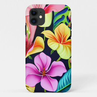 Hawaiian Tropical Blooms Case-Mate iPhone Case