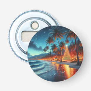 Hawaiian/Tropical Christmas Bottle Opener
