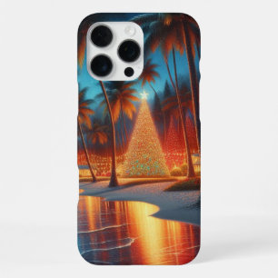 Hawaiian/Tropical Christmas  iPhone 16 Pro Max Case