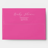 Hawaiian Tropical Floral Custom Baby Shower