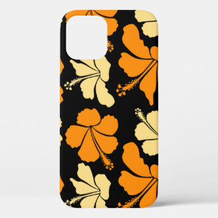 Hawaiian tropical natural floral seamless pattern iPhone 12 case