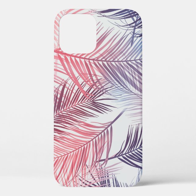 Hawaiian Tropical Palms: Stylish Seamless Case-Mate iPhone Case (Back)