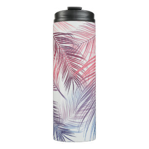 Hawaiian Tropical Palms: Stylish Seamless Thermal Tumbler