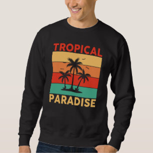 Hawaiian Tropical Paradise Hawaii Pineapple Tiki Sweatshirt