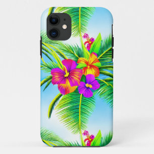 Hawaiian Tropical Seamless Pattern Case-Mate iPhone Case