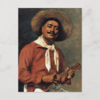 'Hawaiian Troubadour' - Hubert Vos Postcard