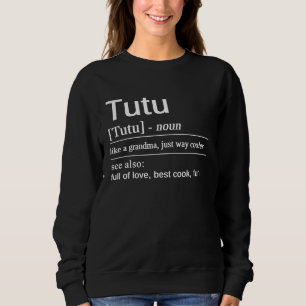 Hawaiian Tutu Grandmother Best hawaiian Grandma Tu Sweatshirt
