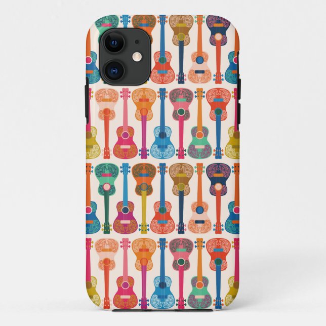 Hawaiian ukulele Case-Mate iPhone case (Back)