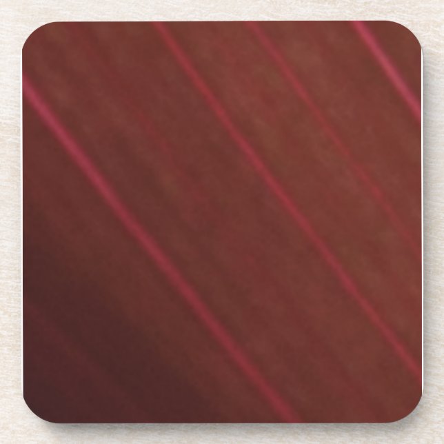 Hawaiian Variegated Red Leaf 5 Coaster (Front)