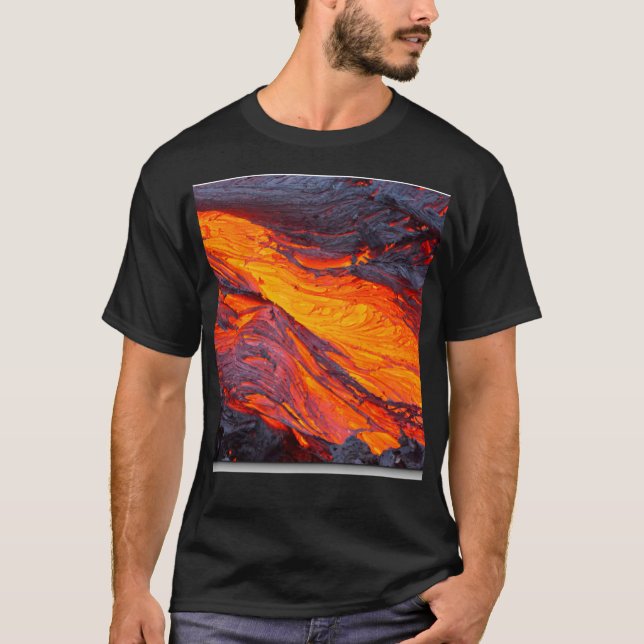 Hawaiian volcano T-Shirt (Front)