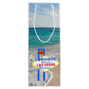 Hawaiian Wedding Ninth Island Las Vegas Wine Gift Bag